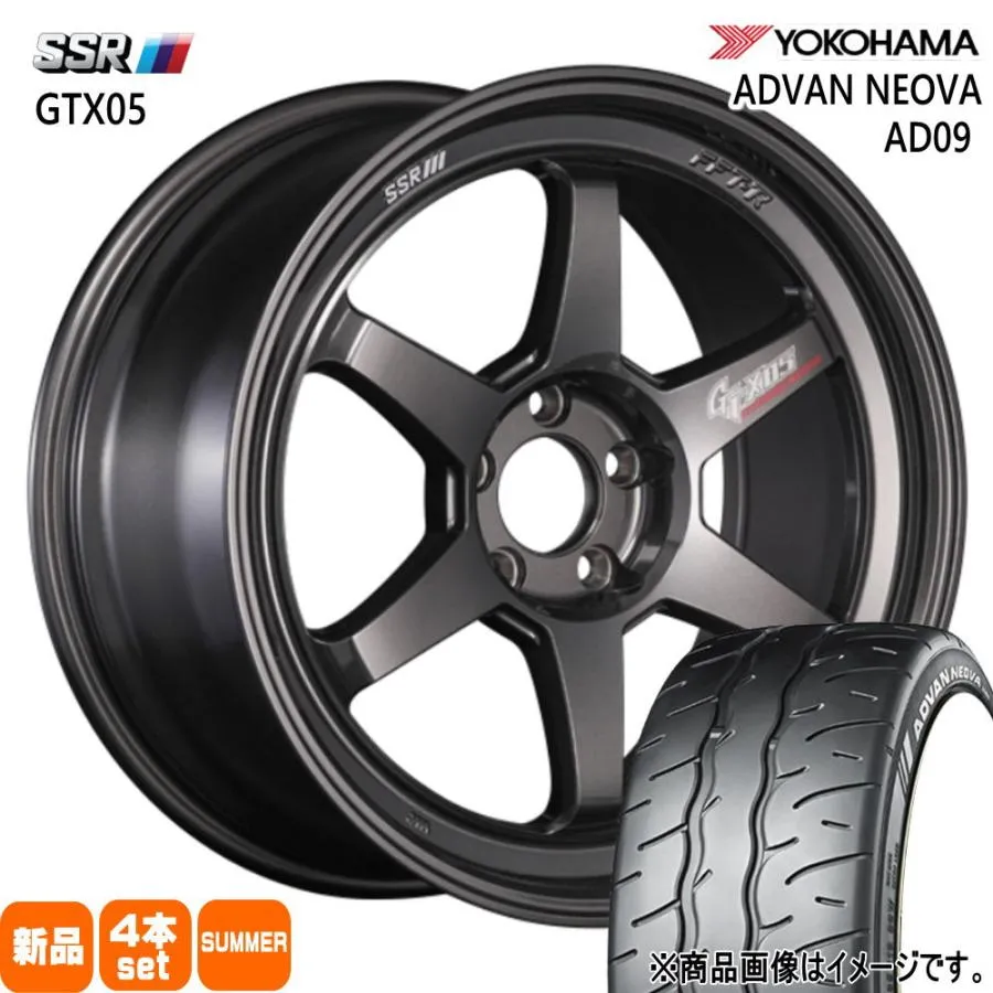 エクシーガ ウィッシュ etc  ヨコハマ 215/45R18 83W XL ADVAN NEOVA AD09 夏用 サマータイヤ GTX05