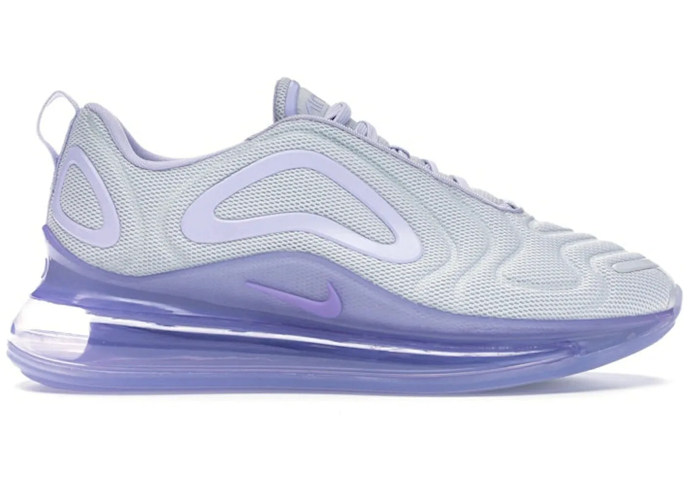 ナイキ マックス ピュア プラチナム 紫 パープル エアマックス WOMEN スニーカー レディース NIKE AIR MAX 720 PURE PLATINUM OXYGEN PURPLE (WOMEN) / PURE PLATINUM OXYGEN PURPLE