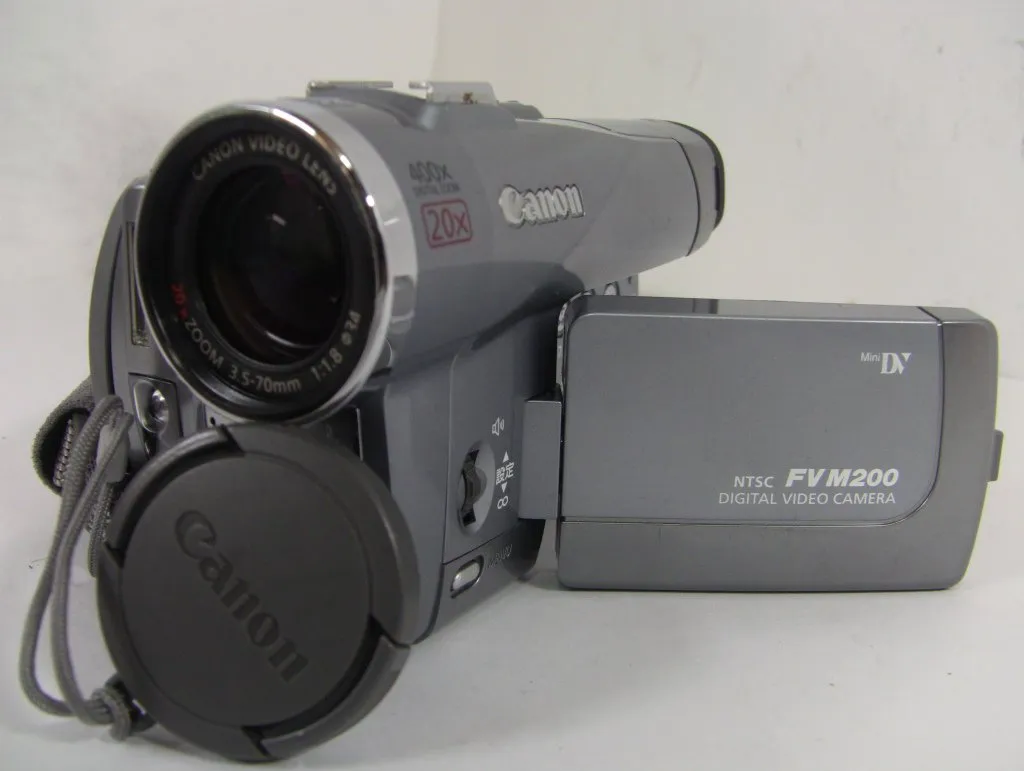 【中古】【非常に良い】Canon キャノン DM-FV M200 デジタルビデオカメラ miniDV