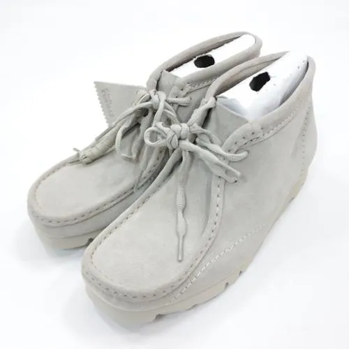 【中古】 Clarks × POST ARCHIVE FACTION 2025 WallabeeBT PAF  ワラビー ブーツ 26186607 UK6.5 グレー