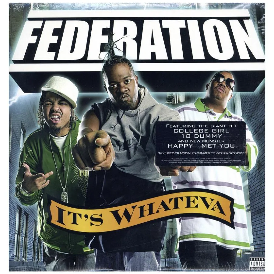 【レコード】FEDERATION - ITS WHATEVA LP (2枚組) US 2007年リリース