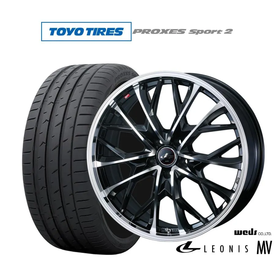 サマータイヤ ホイール4本セット ウェッズ レオニス MV トーヨータイヤ プロクセス PROXES スポーツ2  245/45R20