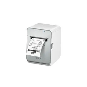 レシートプリンター/TM-L100/台紙無しラベル対応/ホワイトモデル 取り寄せ商品