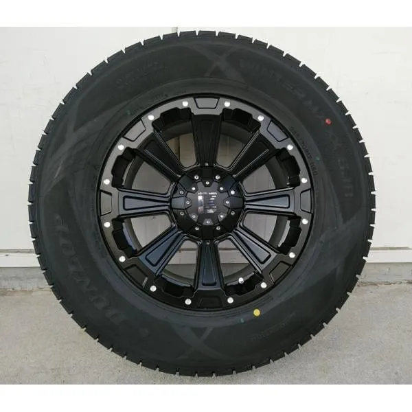 スタッドレス プラド サーフ ハイラックス FJ タイヤホイール 17インチ DeathRock ダンロップ winter MAXX SJ8 265/70R17 265/65R17 275/65R17