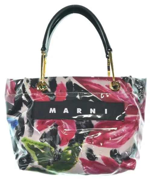 MARNI マルニトートバッグ レディース - 白系x赤系x黒系等【中古】【古着】