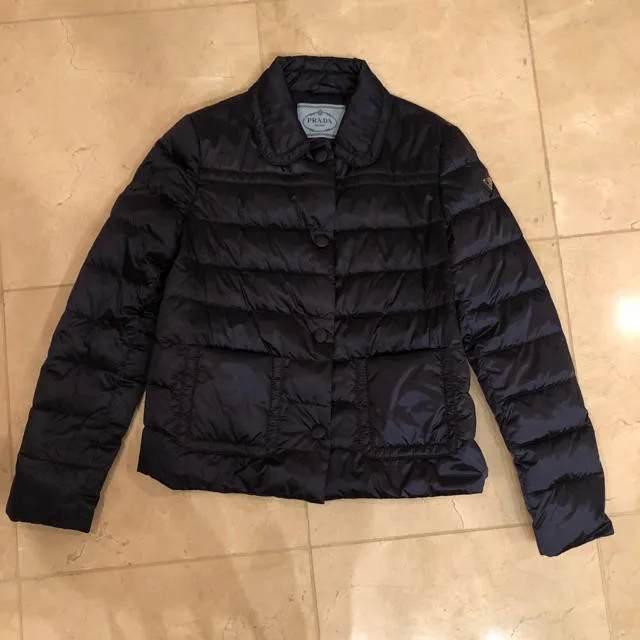 PRADA 中綿入り ナイロン ジャケット