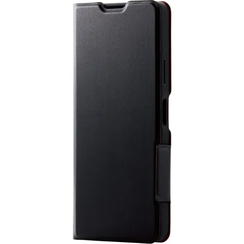 【10個セット】 エレコム PM-X222PLFUBK Xperia 10 IV(SO-52C SOG07) レザーケース 手帳型 UltraSlim 薄型 磁石付き ブラック PMX222PLFUBK