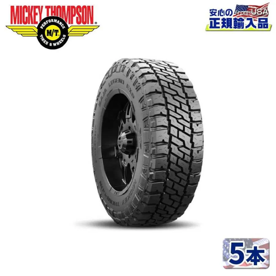 [MICKEY THOMPSON(ミッキートンプソン)日本正規代理店]16インチタイヤ 5本セット BAJA LEGEND EXP LT265/75R16 ラジアル/90000067171