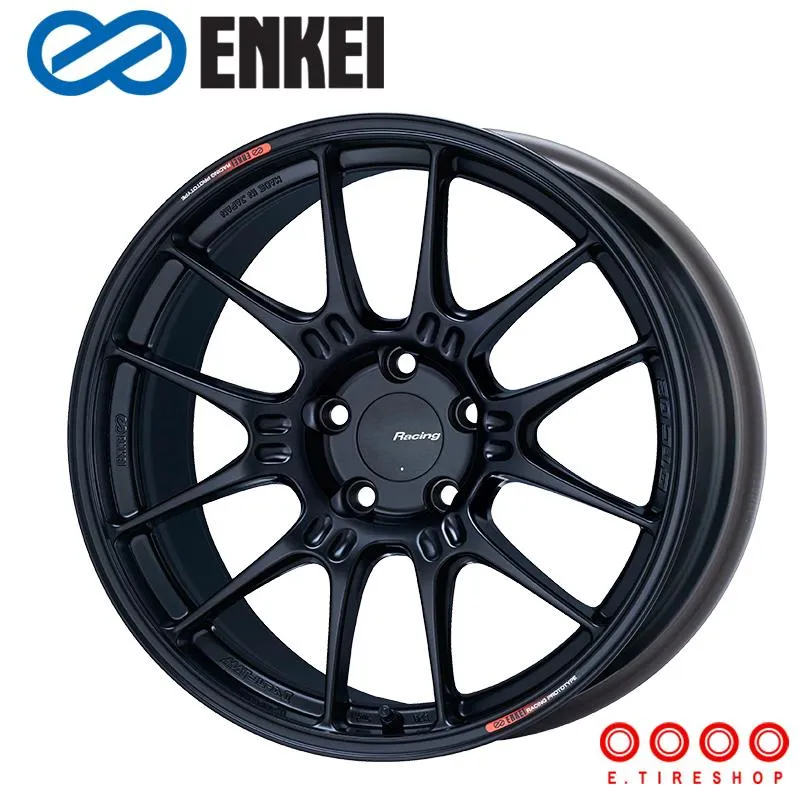 エンケイ GTC02 18×8.0J PCD114.3 5H INSET+45 マットブラック MBK 18インチ ENKEI レーシング ホイール 単品1本