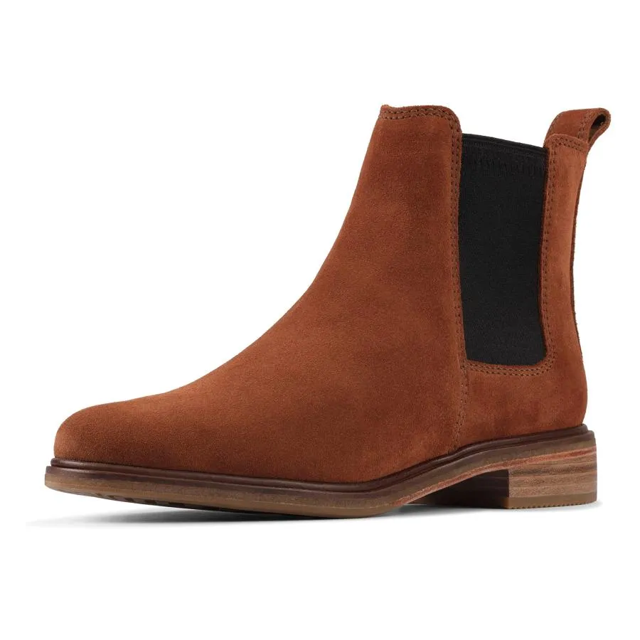 【並行輸入品】Clarks Women's Clarkdale Arlo Boot Tan Suede 6