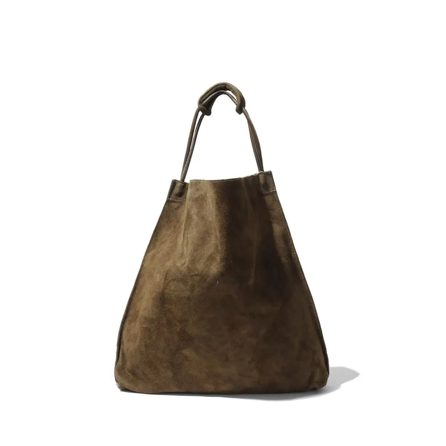 SHOPPER BAG, REVERSE - CV177T(BROWN KHAKI) (RF01) GUIDI(グイディ)
