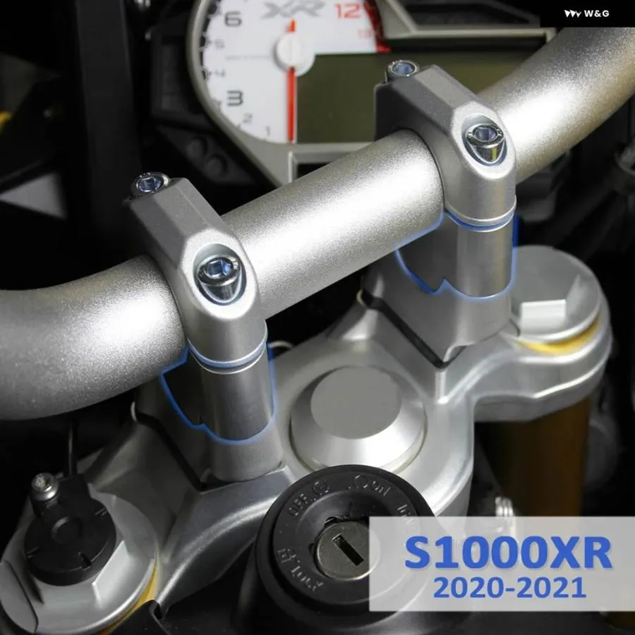 並行輸入品2020 2021 BMW S1000XR オートバイ アクセサリー ハンドルバー ライザークランプ 延長 ハンドルバー