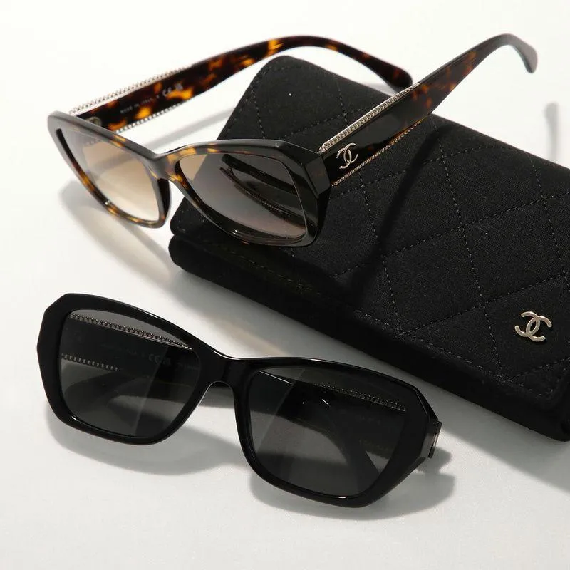 CHANEL シャネル サングラス 5516 レディース バタフライ型 セルフレーム フルリム 偏光レンズ CCマーク ココマーク メタルロゴ アイウェア