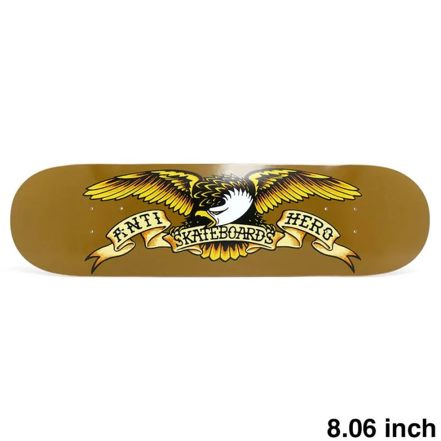ANTIHERO DECK アンチヒーロー デッキ TEAM CLASSIC EAGLE 8.06 スケートボード スケボー