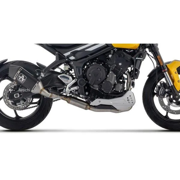 71008VAN アロー Arrow フルエキゾーストマフラー Veloce アルミダーク 25年 トライアンフ Trident660 JP店