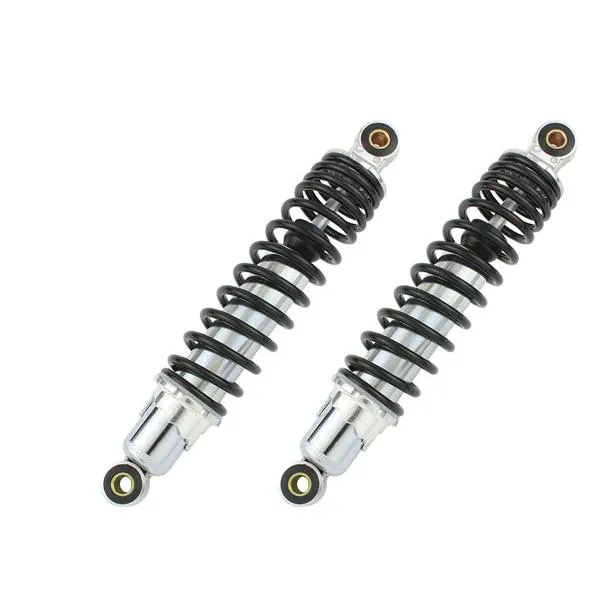シフトアップ SHIFTUP リアショック Type-1 [280mm] モンキー/ゴリラ用 メッキボディ/ブラックスプリング 2本セット 205280-36-10