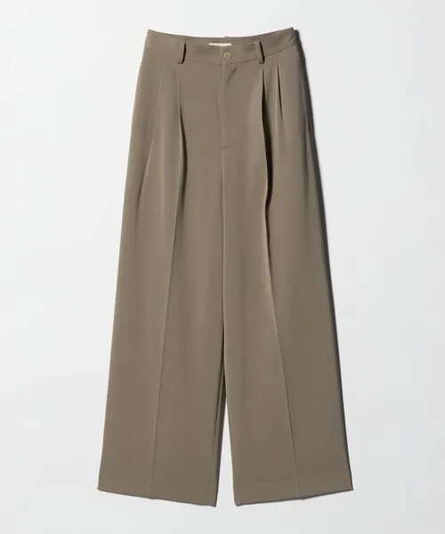 スラックス パンツ 「Steven Alan」タック パンツ レディース