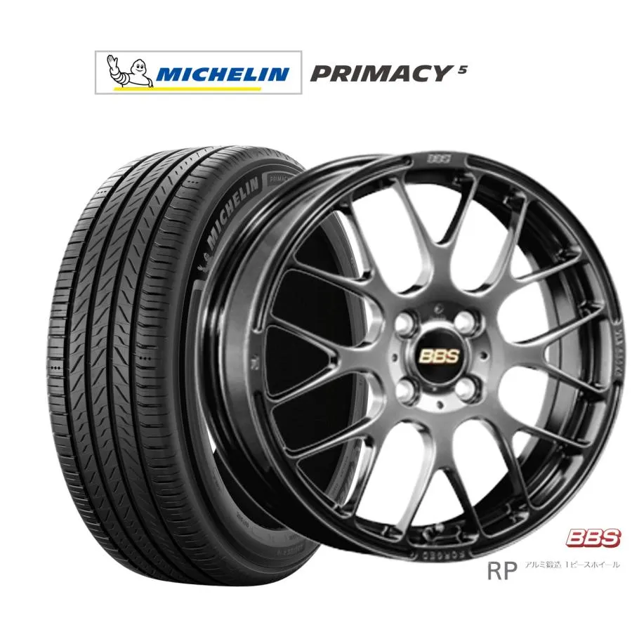 サマータイヤ ホイール4本セット BBS JAPAN RP ミシュラン プライマシー プライマシー5 205/55R16