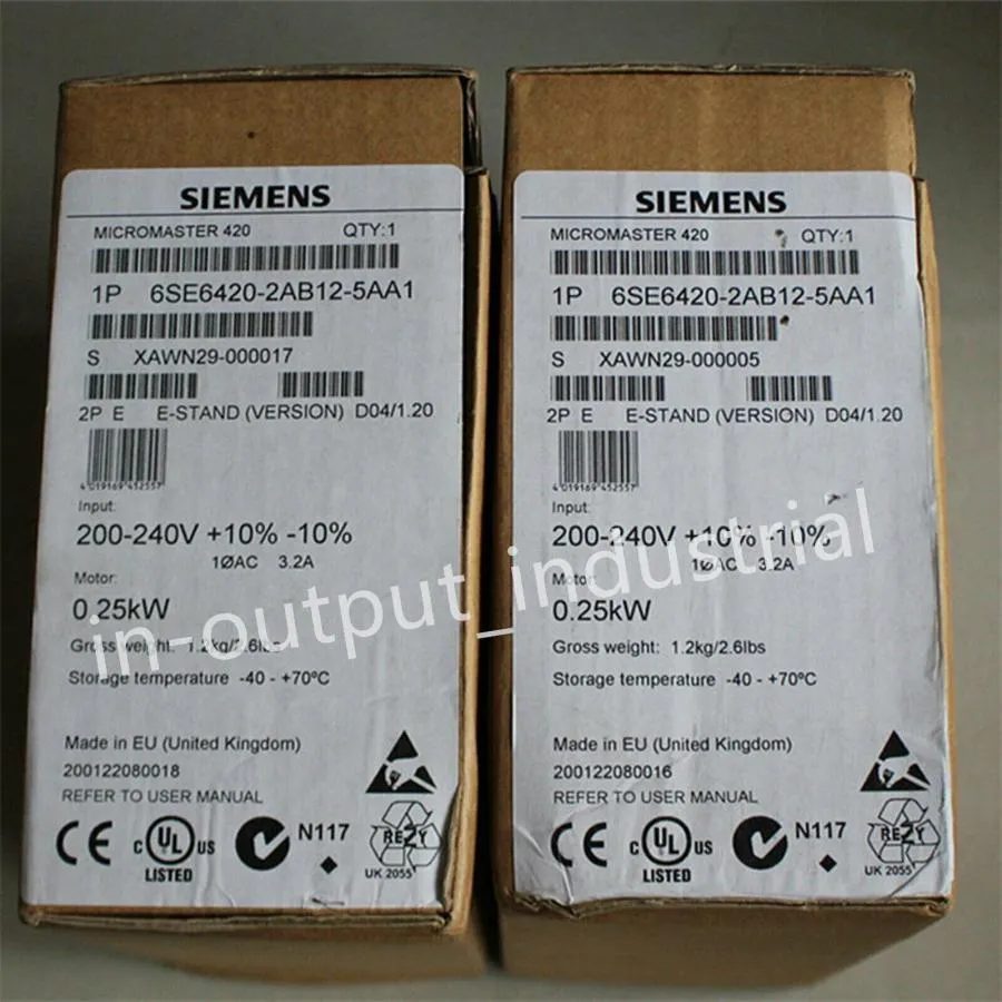 6SE6420-2AB12-5AA1 / 6SE6 420-2AB12-5AA1