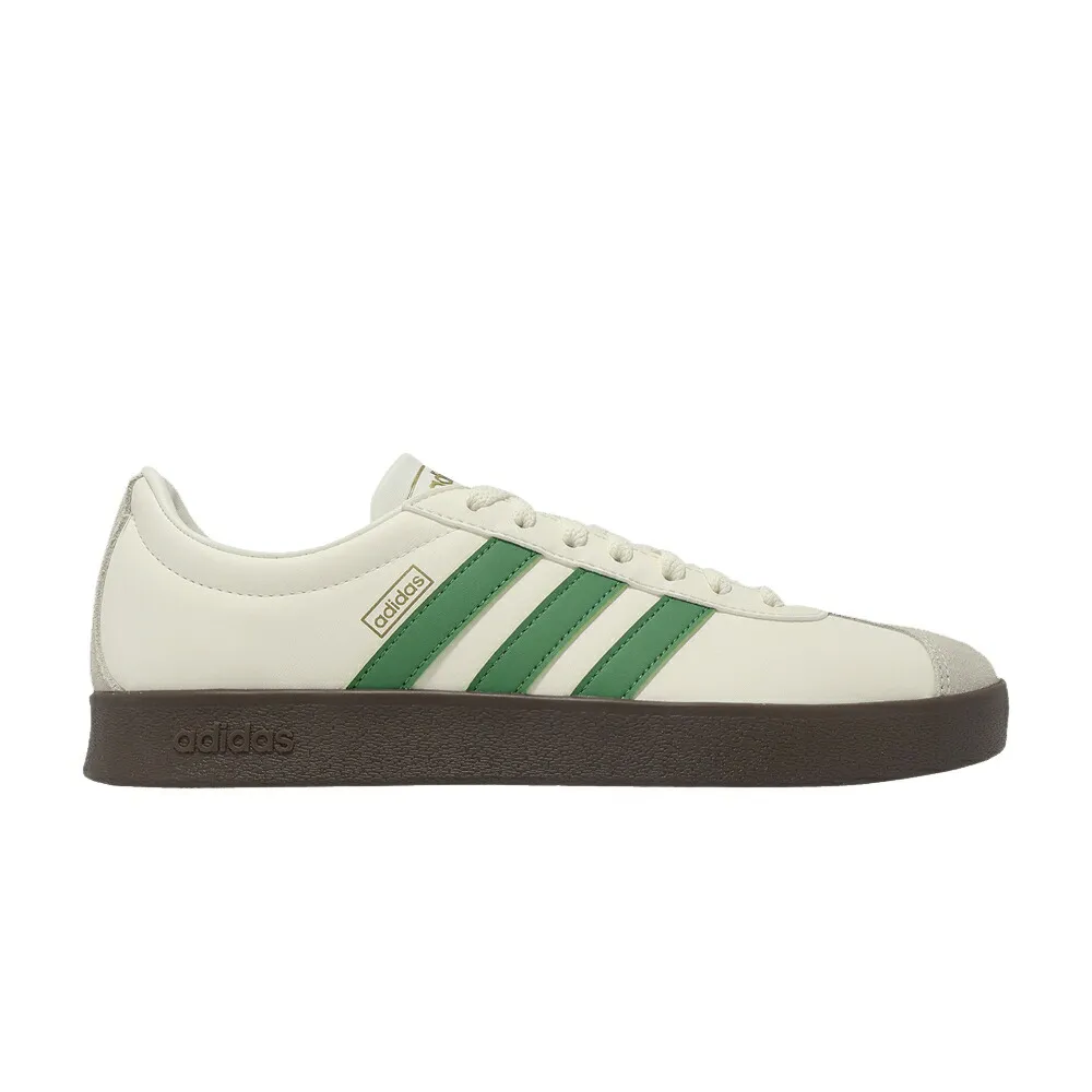 アディダス コート クラシック 白色 ホワイト 緑 グリーン OFF GREEN スニーカー メンズ ADIDAS VL COURT CLASSIC WHITE COLLEGIATE / OFF WHITE COLLEGIATE GREEN