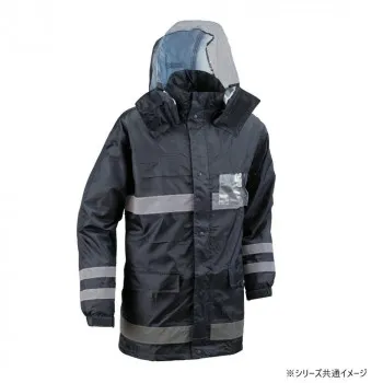 （代引き不可）（同梱不可） 船橋(フナハシ) レインウェア  安全レイン  FS-6000  ネイビー  Ｓ 悪天候下での作業の安全を守る