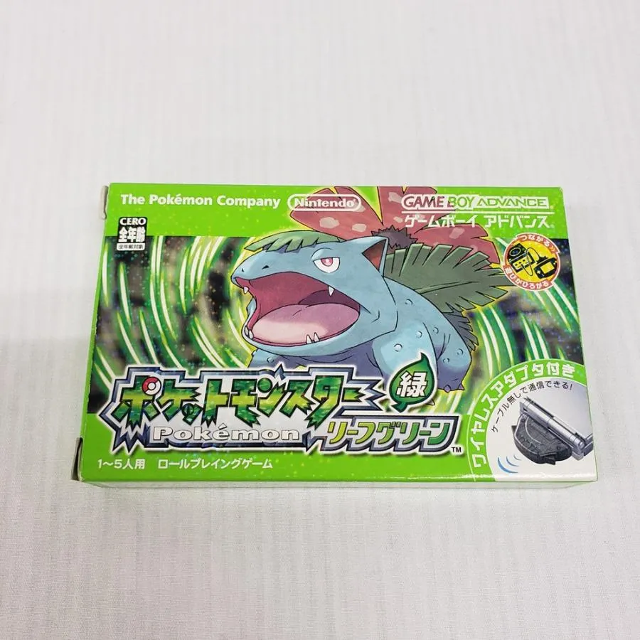 【中古】【開封品】【動作未確認品】GBA ポケットモンスター リーフグリーン＜レトロゲーム＞（代引き不可）6561