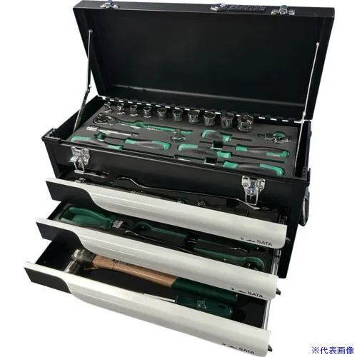 ■SATA 工具セット(チェストタイプ)差込角12.7mm(82点) 109563(6999645)