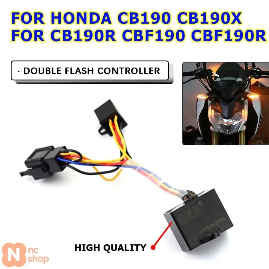 【並行輸入品】 ホンダ CB190 CB190X CB190R CBF190R CB 190 R CBF 190 バイク ウィンカーフラッシャーライトスイッチ ダブルフラッシュハザード警告灯