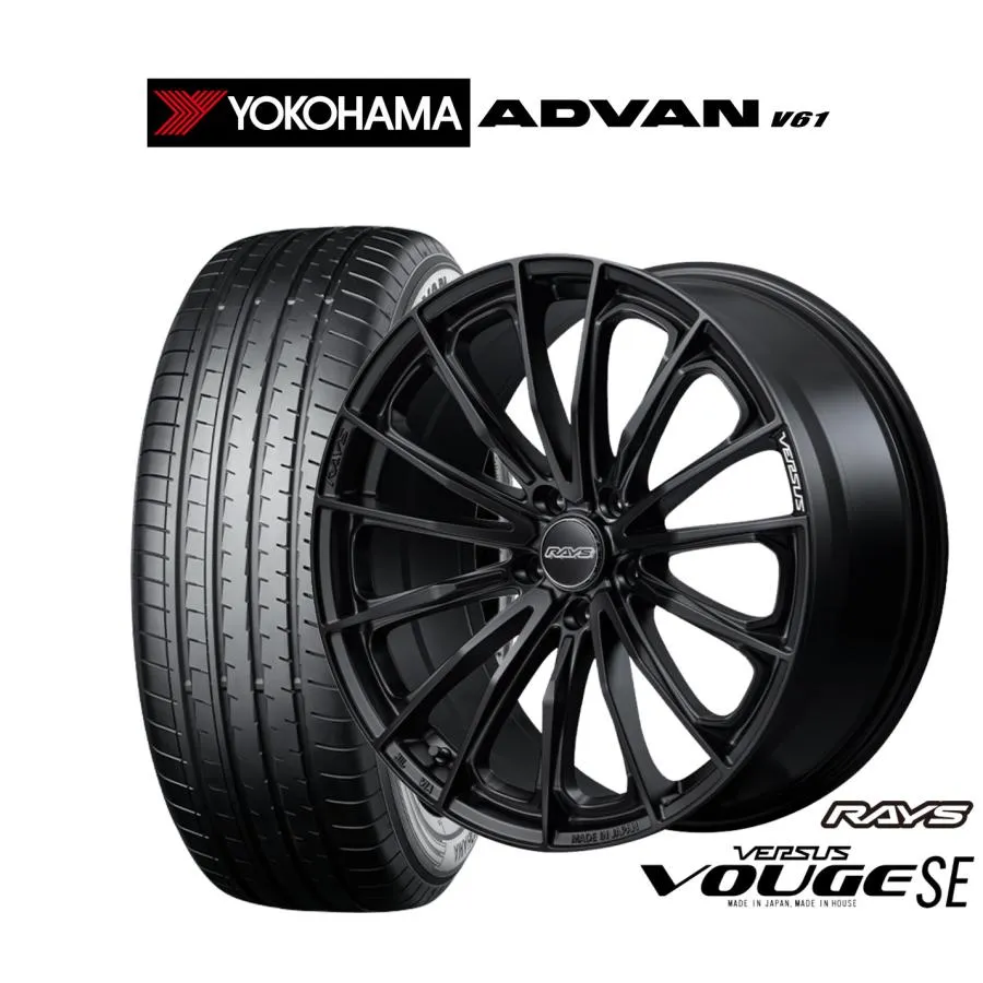 サマータイヤ ホイール4本セット レイズ ベルサス ヴォウジェ SE ヨコハマ ADVAN アドバン V61 235/50R20