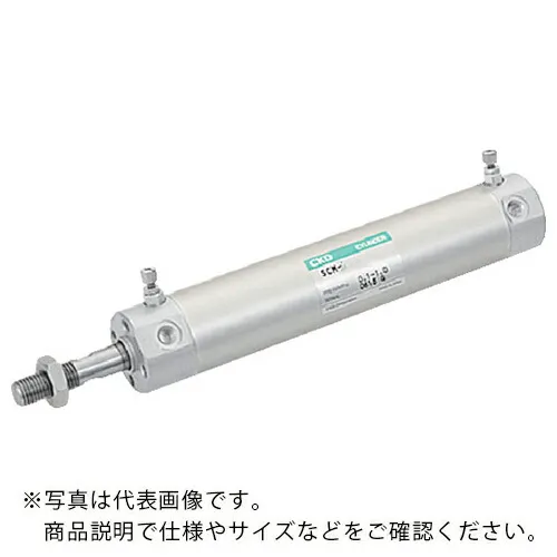 CKD スーパーマイクロシリンダ支持金具ナシ ( SCM-00-32B-100 )