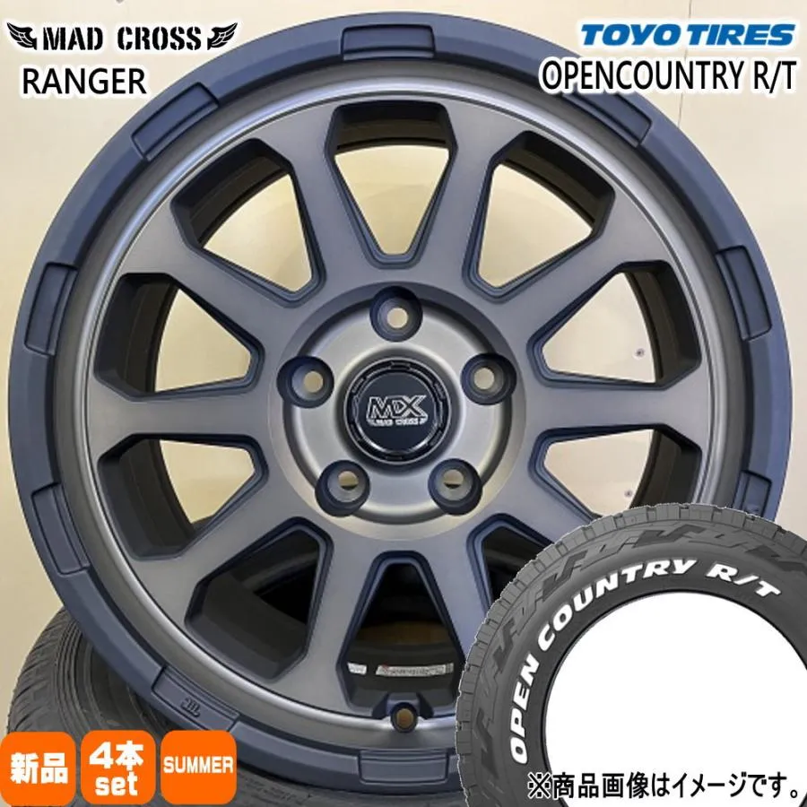 日産 T30 T31エクストレイル/トヨタ 20系アルファード トーヨータイヤ 215/65R16 109/107Q LT OPENCOUNTRY R/T 夏用 サマータイヤ MAD CROSS RANGER