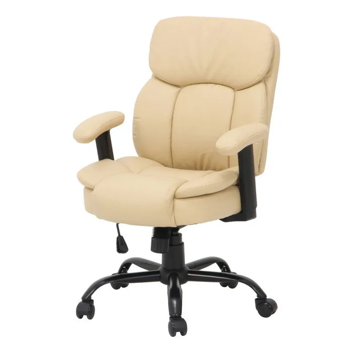 プレジデントチェア マンチェスター PU アイボリー H-2640-TH fj-60003 デスク用チェア オフィスチェア オフィス家具 北欧 モダン 家具 インテリア ナチュラル テイスト 新生活 オススメ おしゃれ