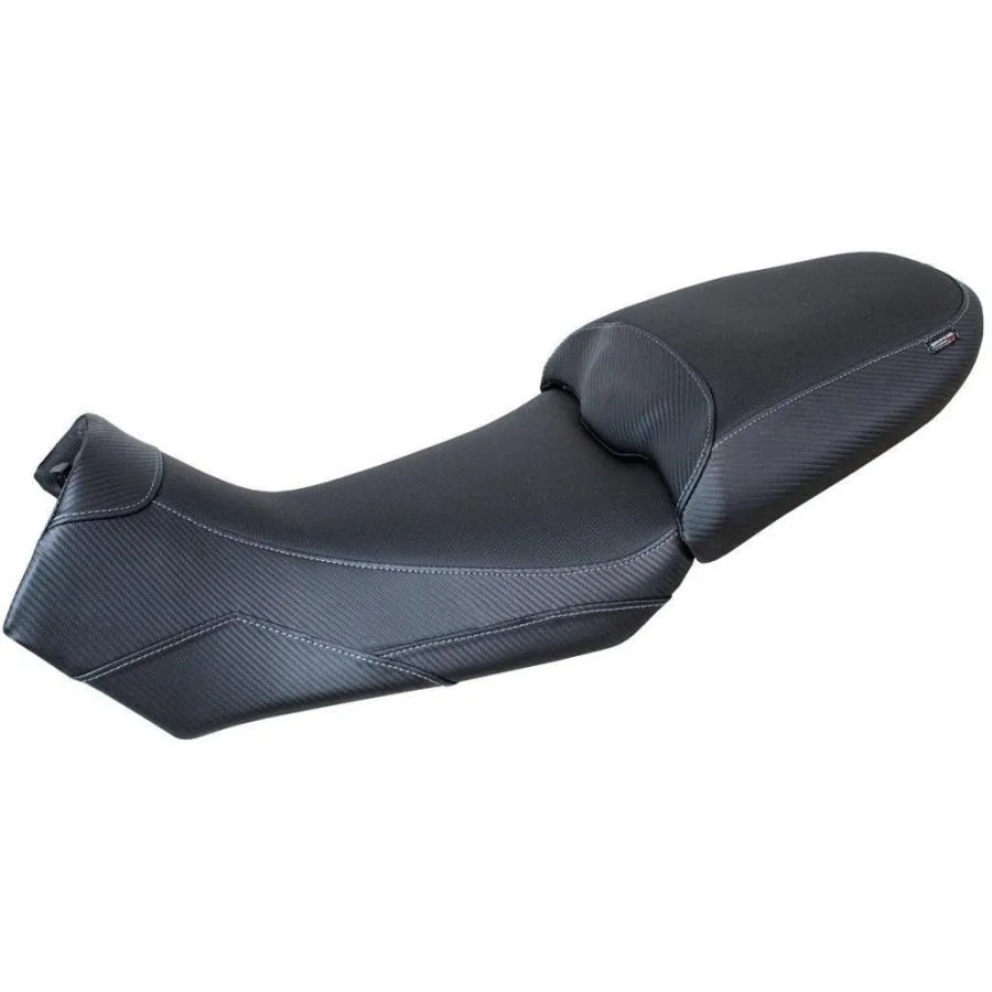 Tappezzeria Italia タッペッツェリア イタリア 純正シート用カバー NUMANA (スタンダード) 張替え：あり / カラー：ブラック STELVIO MOTOGUZZI モトグッチ