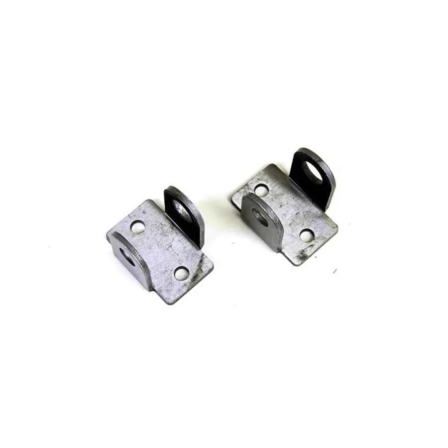 【互換品】 31-1550 Servi-Car アッパーショックブラケットセット パーカーライズド 取寄せ Vツイン Servi-Car Upper Shock Brac