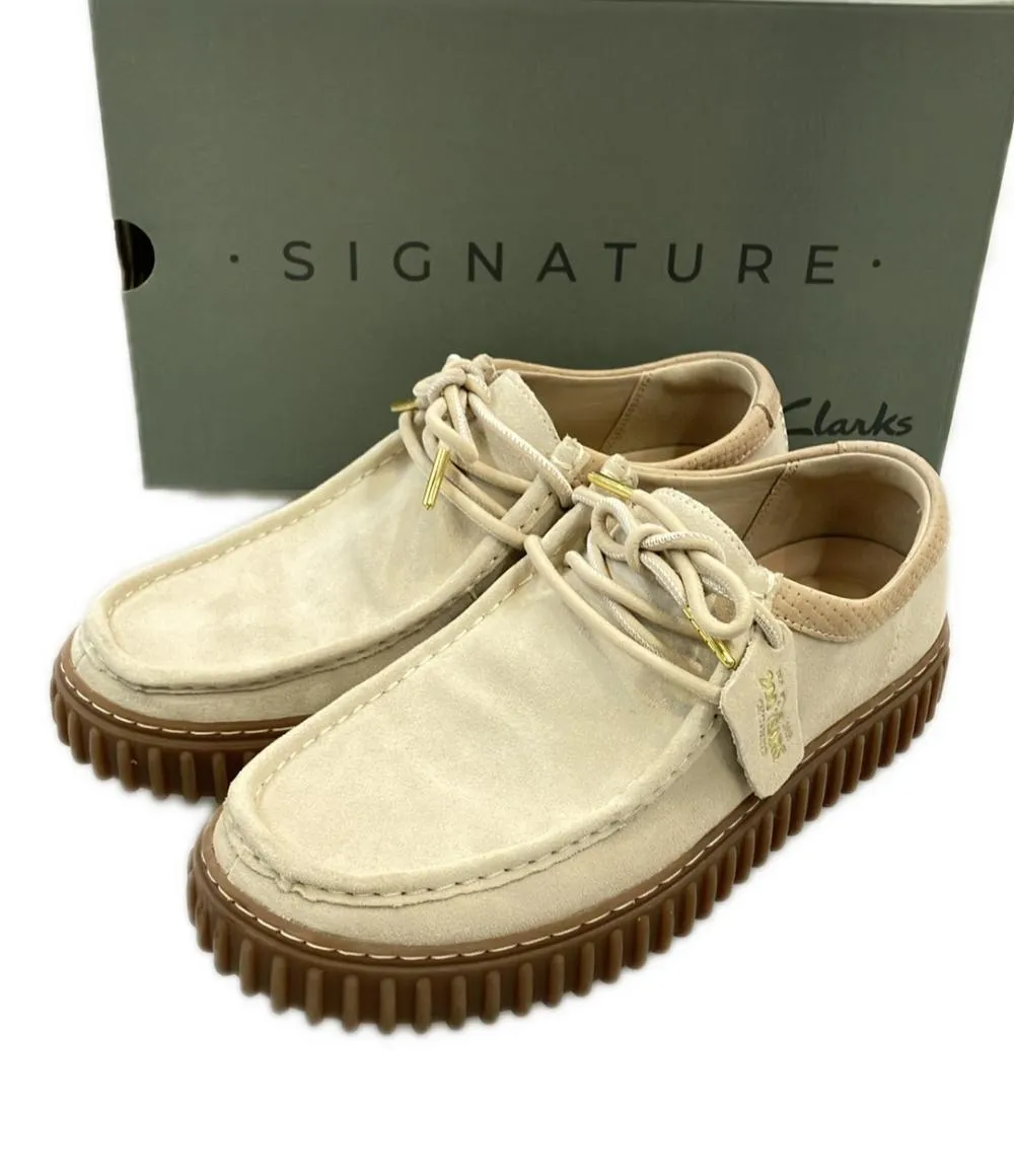 【1,000円OFFクーポン7日23:59迄】【中古】 クラークス ドレスシューズ 厚底 モカシン メンズ SIZE UK 8 (26cm) Clarks