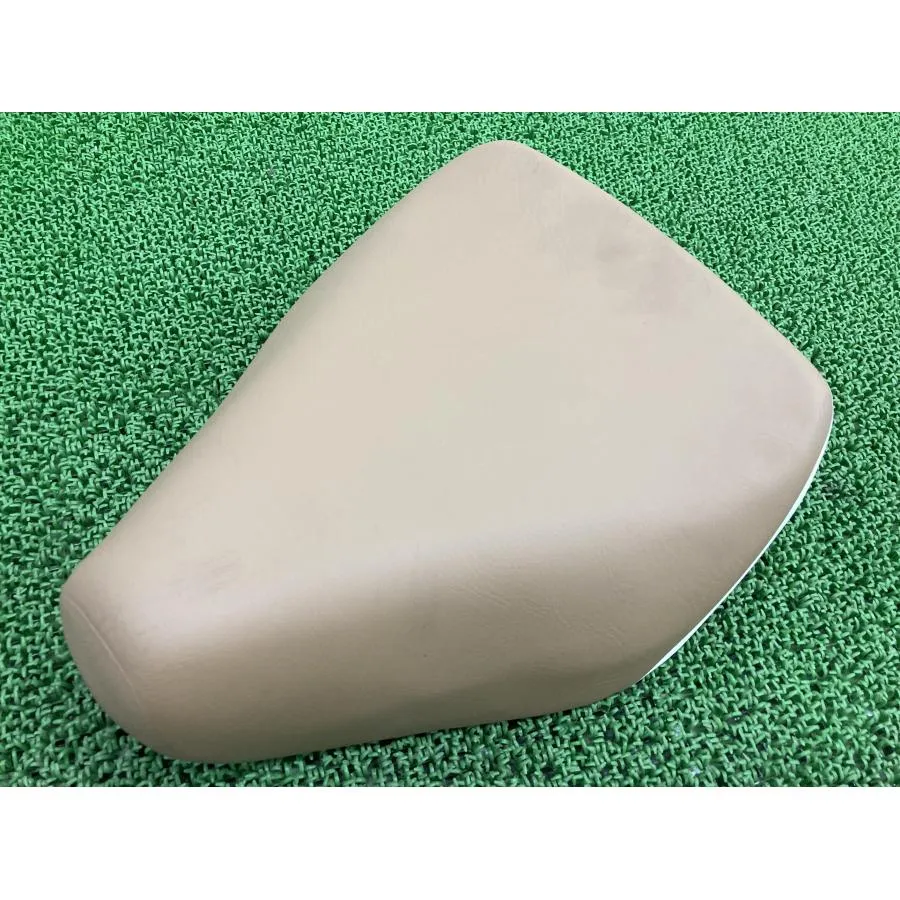 スーパーカブ110 シート 茶/白 ホンダ 純正 中古 バイク 部品 JA07 破れ無し 品薄 希少品 車検 Genuine Tu