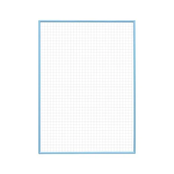 【ポイント20倍】（まとめ） マグエックス アプライホワイトボード10mm方眼 （スチール製） 【×2セット】