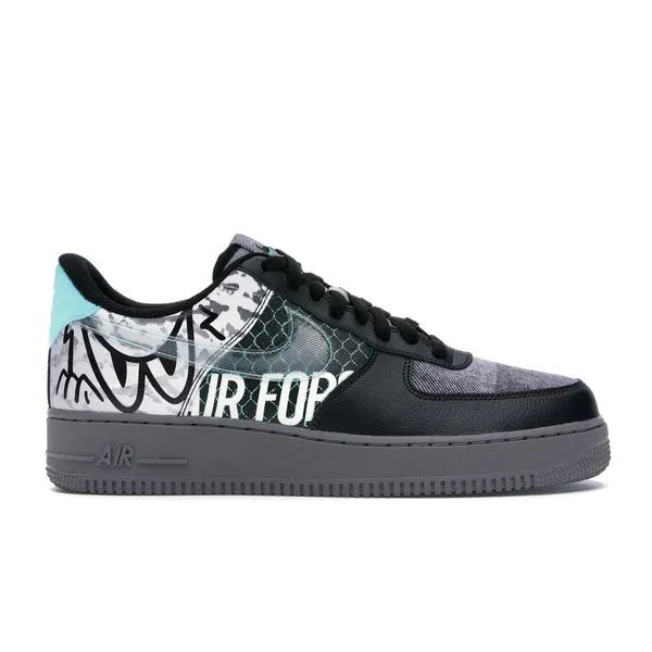 Nike ナイキ メンズ エアフォース スニーカー Nike Air Force 1 Low Off Noir Pure Platinum 【US_8.5(26.5cm) 】