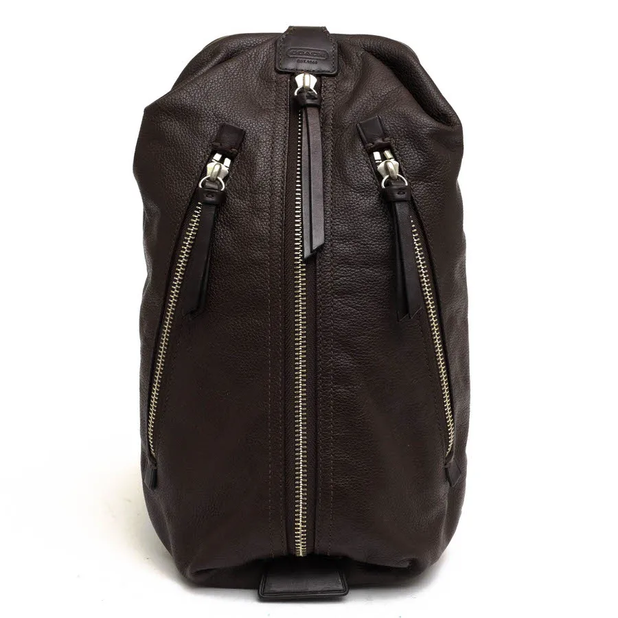 COACH ショルダーバッグ コーチ 70360 Thompson Leather Sling Pack トンプソン レザー スリング パック X  牛革  ボディバッグ 【中古】