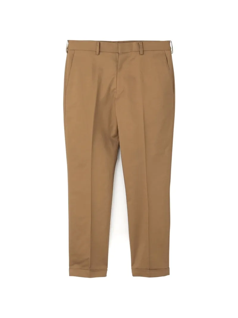 【SALE／50%OFF】チノストレッチ スリムテーパードパンツ TOMORROWLAND MEN トゥモローランド パンツ チノパンツ ベージュ カーキグリーン ブラック ネイビー ブラウン【RBA_E】【送料無料】[ Fashion]