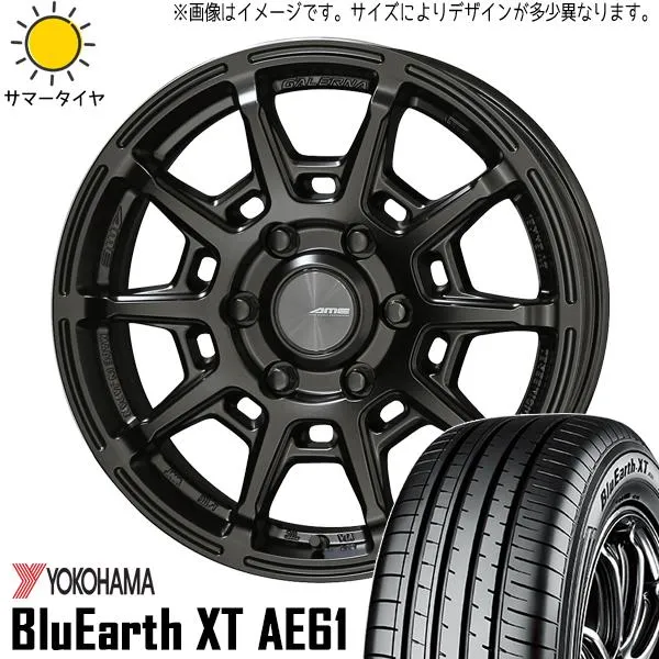アウトランダー 235/55R19 ホイールセット | ヨコハマ ジオランダー AE61 \u0026 レフィーノ 19インチ 5穴114.3