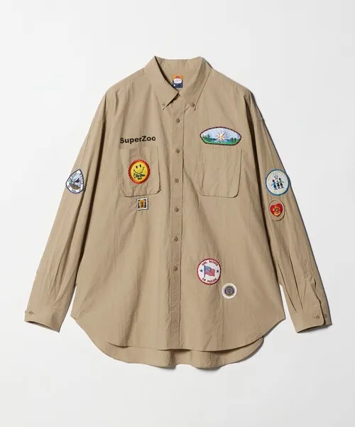 シャツ 「SWJP」 SuperZoo BOY SCOUT SHIRT/シャツ メンズ