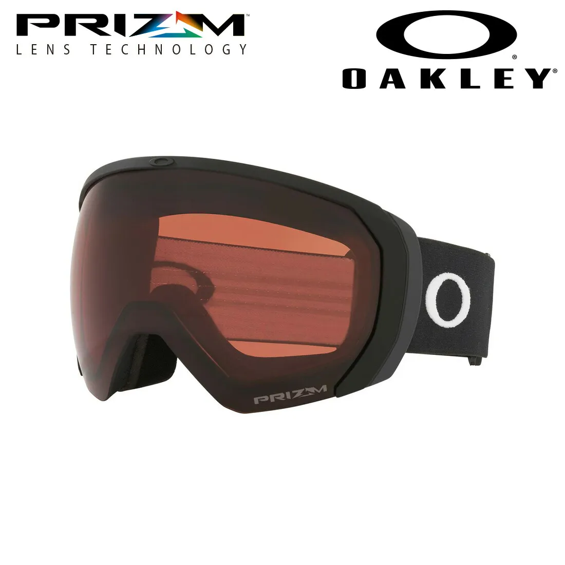 NewModel 【オークリー公認店】 オークリー ゴーグル プリズム スノー フライト パス L グローバルフィット OO7110-49 OAKLEY FLIGHT PATH L GLOBAL FIT PRIZM SNOW ブラック系