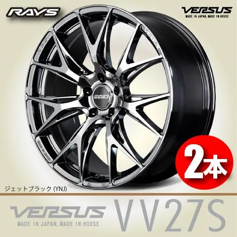納期確認必須 2本価格 RAYS VERSUS VV27S YNJ 20inch 5H108 8.5J+45 レイズ ベルサス