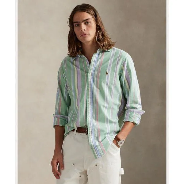 POLO RALPH LAUREN / ポロ ラルフ ローレン クラシック フィット ストライプド オックスフォード シャツ