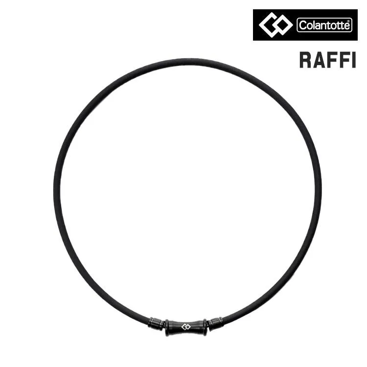 コラントッテ TAO ネックレス RAFFI Colantotte マットブラック 磁気ネックレス ABARV