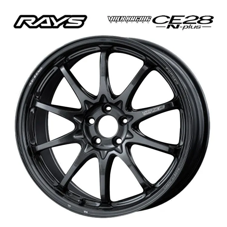 送料無料 レイズ RAYS VOLK RACING CE28N-plus (MM) 9J-18 +52 5H-100 (18インチ) 5H100 9J+52【1本単品 新品】