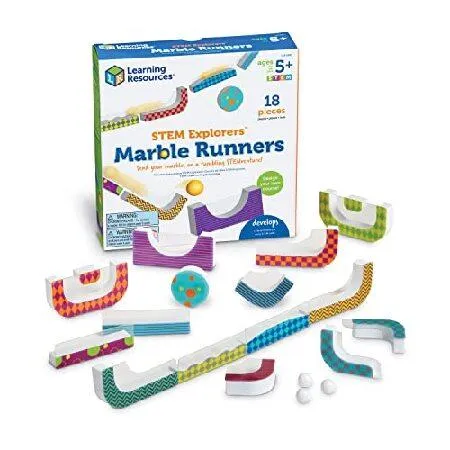 【並行輸入品】 Learning Resources STEM Explorers Marble Runners