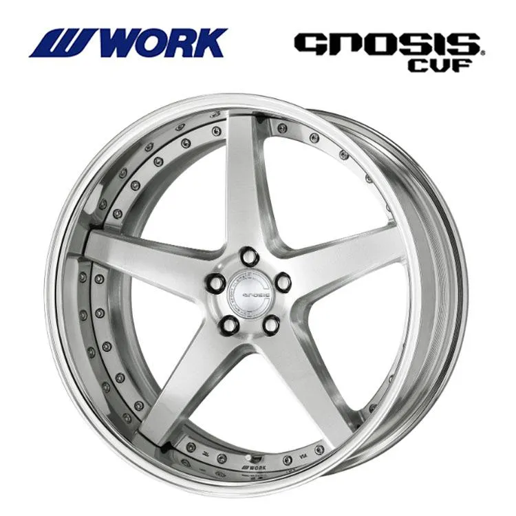 19インチ 5H100 11.5J 11.5J+85〜−25 5穴 ホイール 【2本セット 新品】  GNOSIS CVF FULL REVERSE ミドルコンケイブ DEEP RIM Odisk