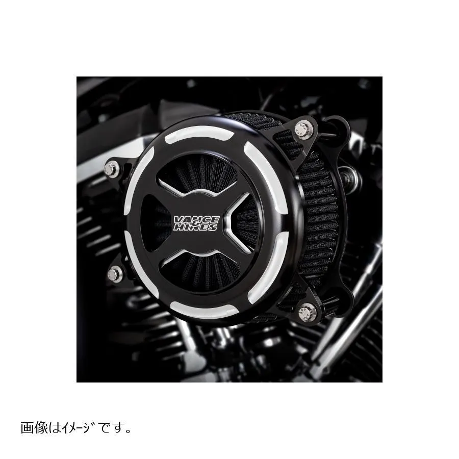 VANCE \u0026 HINES (バンスアンドハインズ) VO2 エアインテイク X エックス 白黒コントラスト M8